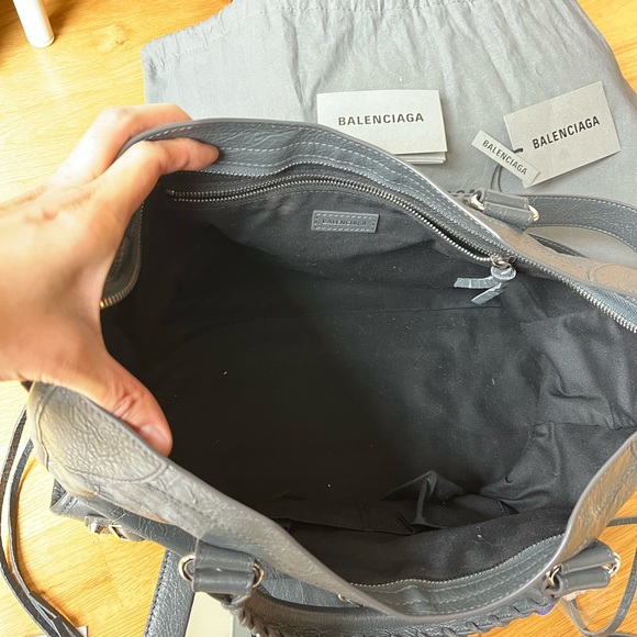 NEW Balenciaga City Bag Grey - Picture 12 of 14